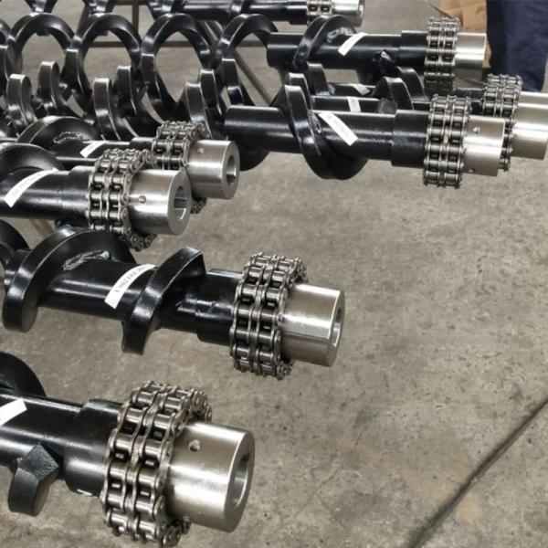 Stainless Steel Heat Resistant Shaftless Screw Conveyor with Customized Dimensions for Industrial Use