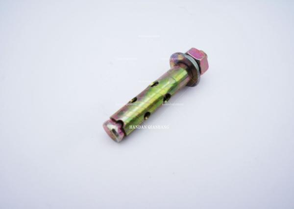 Hex Head Galvanized Sleeve Anchor Bolts ,Antiskid Shark  Fin Type Heavy Duty Sleeve Anchors
