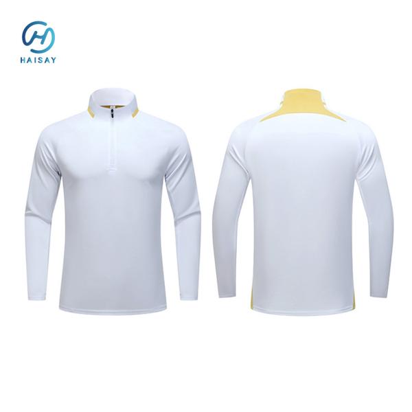 2024/25 Thai Quality Wholesale Football Club Jersey Half Zipper Jacket Suit Team Soccer Training Uniform Sportswear Sweater