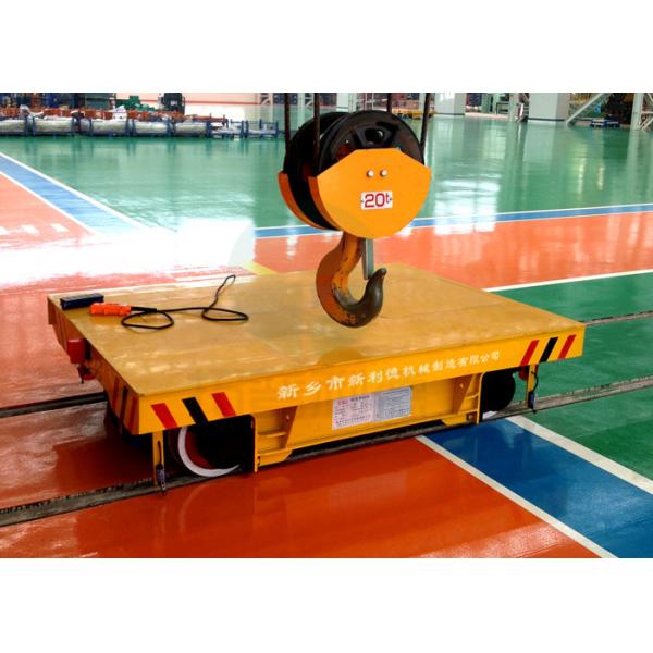 4 wheel electric car new design running on rails for workshop handling
