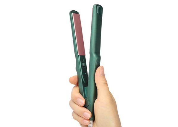 LED Mini Hair Straightener , Tourmaline Ceramic Small Travel Flat Iron