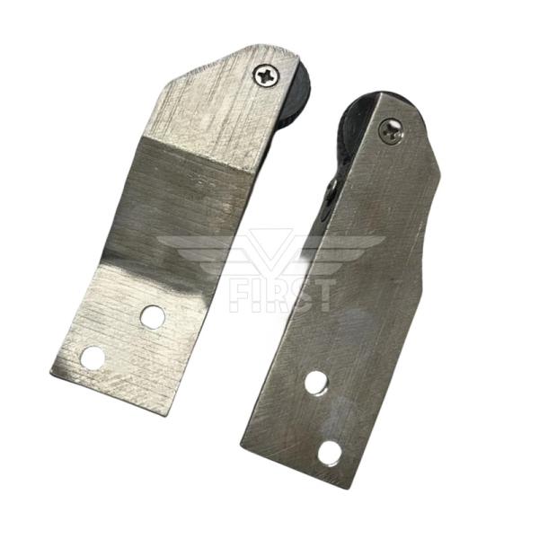 Silver Rotor Binder Standard Size Offset Printing Parts with Rubber/Alloy Material for Muller AG