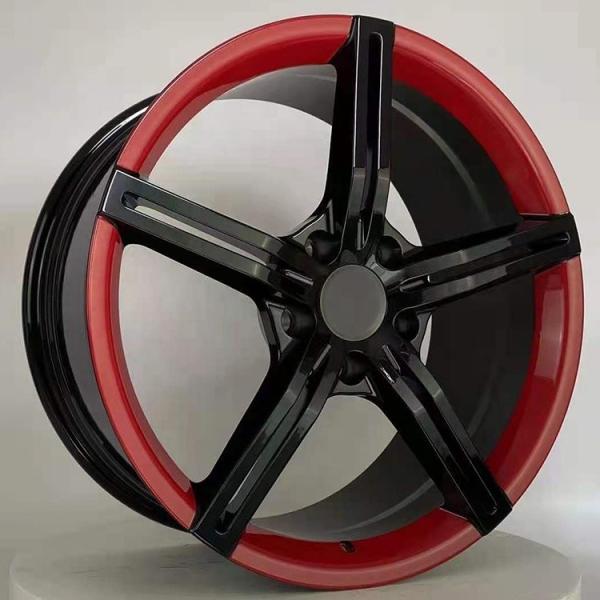 New design high quality 19 to 21 inch customized forged split wheel two color painting fuchs alloy wheels for taycan