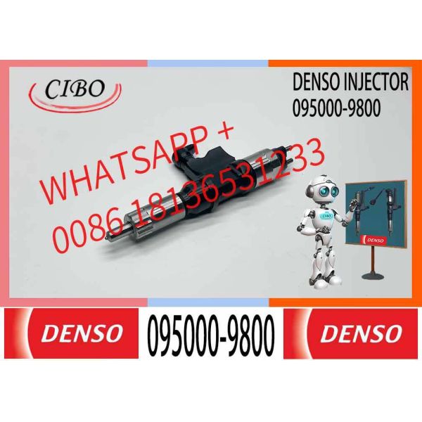 Diesel Fuel Injector 095000-9800 8-98219181-0 095000-8970 8-98151856-3 for Isuzu 4HK1 6HK1 Engine