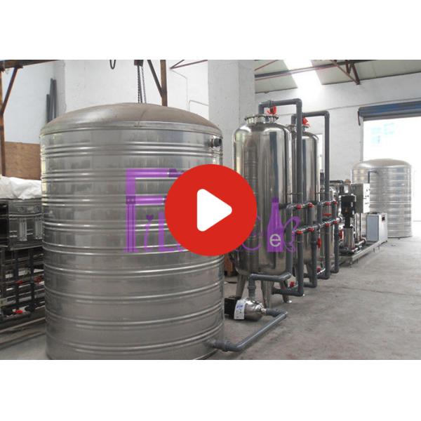 Нержавеющая сталь 3000L системы обработки питьевой воды RO в час