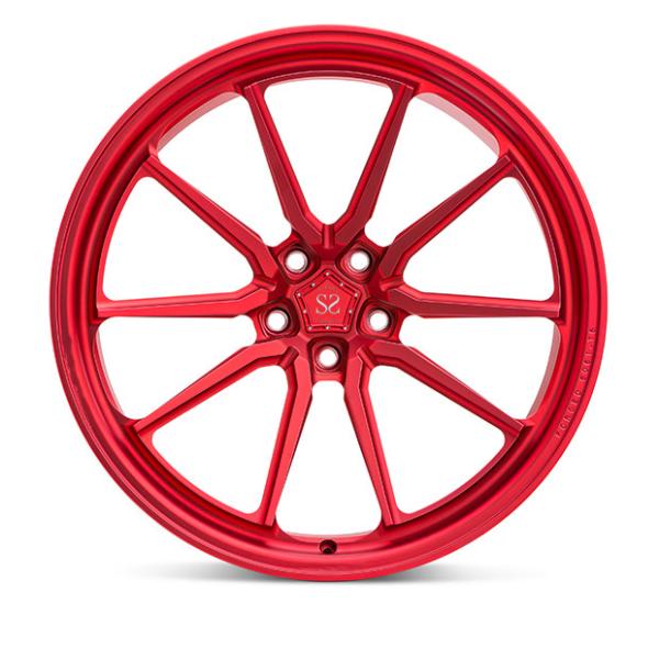 21 pouces de Ferrari 488 roues forgées concaves 1 morceau