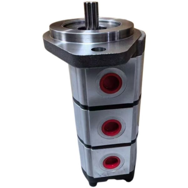 GSP2-B09T Shimadzu Hydraulic Gear Pump Kobelco SK55 SK60 Excavator Parts