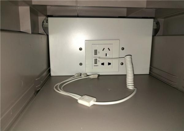 180*310*460  ABS Cell Phone Charging Locker With Four Code Lock For Secret Place