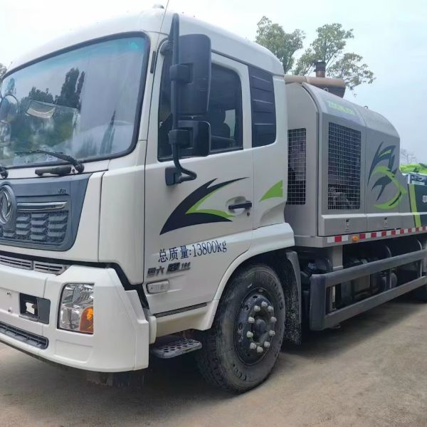 2022 Zoomlion ZLJ5140THBEF Used Concrete Line Pump – 100m³/h Output | 200m Vertical Reach | Low Hours (