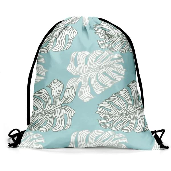 Lightweight and waterproof Backpack Drawstring Bag String Bag Sackpack Gym Sports Travel Backpack