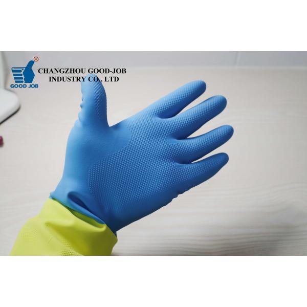 Neoprene Rubber Latex Gloves Chemical Resistant For Furniture Paint Ink