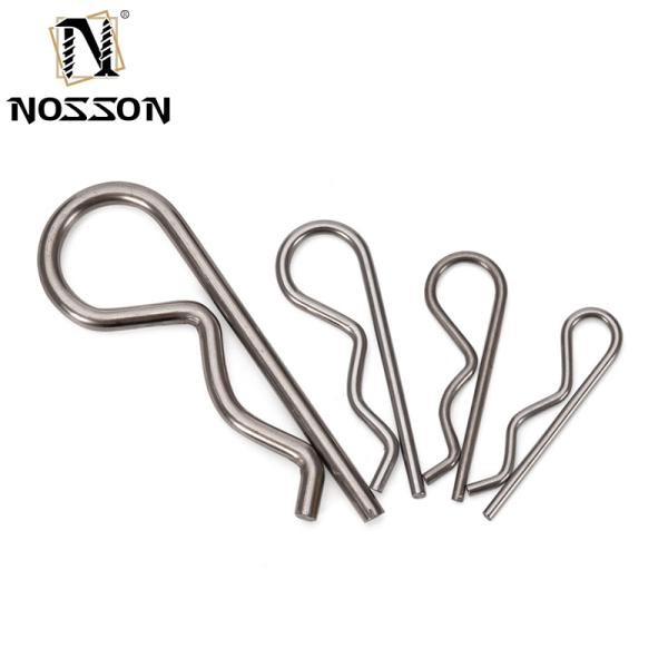 304 316 A2 A4 Stainless Steel Split Cotter Pins for Steam Oxide Nitride Finish and Zinc Plated Spring Pins