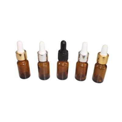 O conta-gotas de vidro feito sob encomenda médico de Silcon engarrafa 15ml com tampa revestida frio