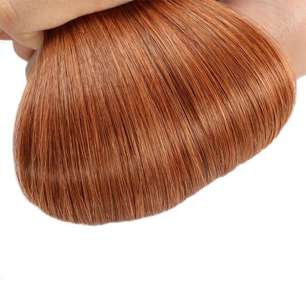 Chemical Processing-Free Nano Tip Double Drawn Weft Brazilian Hair Extensions