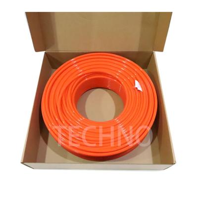 US98A080050 Tubo de mangueira de PU Anti-abrasão Mangueira de ar de plástico laranja