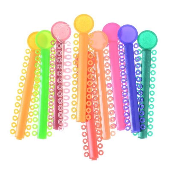 Dentistique orthodontique élastique Braces Power Chain pour le redressement des dents