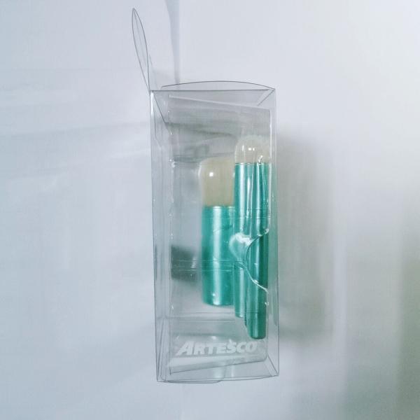 Eco Friendly Transparent Hot Foil PVC Box Packaging