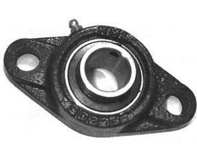 Rhombus Flanged Pillow block bearing for automotive component housing , P0 P5 P6