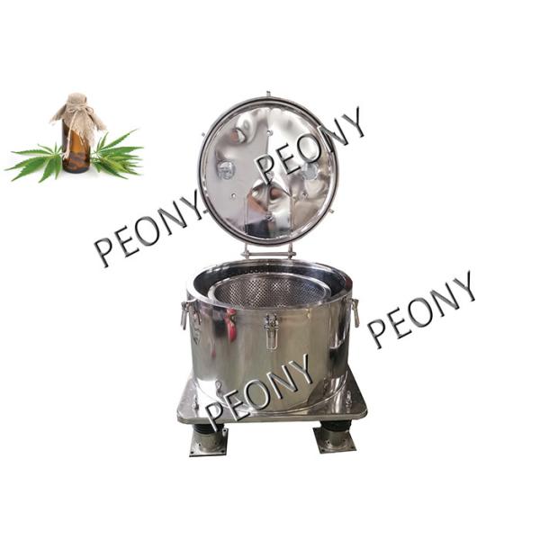 Herb Dehydrator Floodable CBD Ethanol Extraction Machine With Cooling Jacket