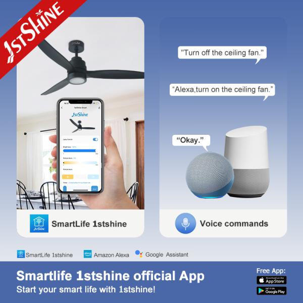 Lighting Solutions Service 1stshine Energy Saving 2 IN 1 Ceiling Fan with LED Light