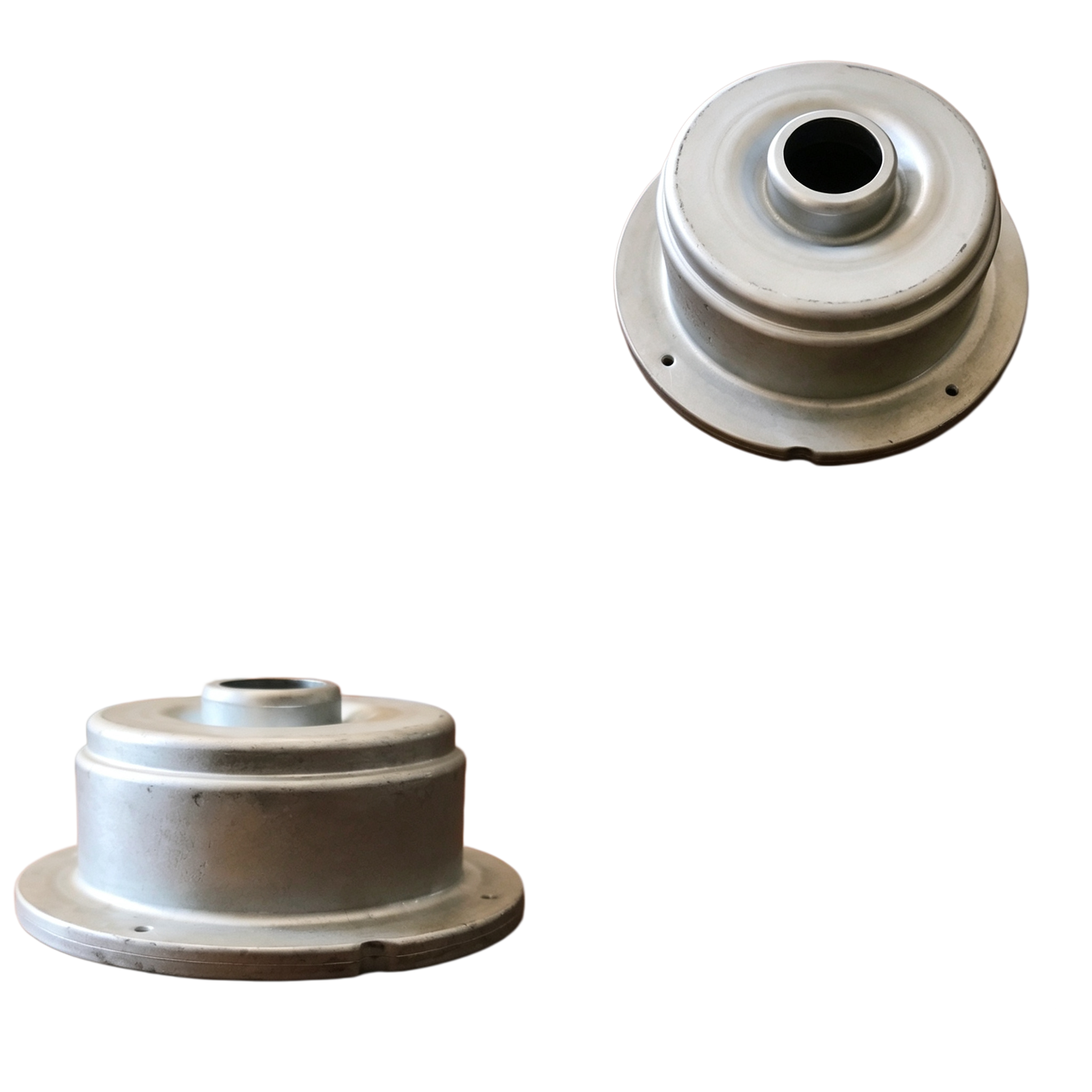 Precision Stamped Motor Flange Housing with 0.2-3.0mm Tolerance and Seamless Rounded Corners for OEM Applications