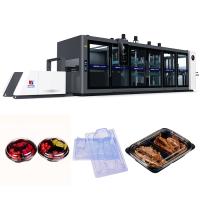 Positive And Negative Pressure Thermoforming Machine Auto Mold Locking 3 Station