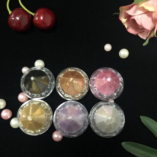 Private Label High Pigment Glitter Eyeshadow , Diamond Cream Gel Eyeshadow