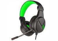 Os auriculares estereofônicos Xbox do jogo prenderam fones de ouvido com Mic