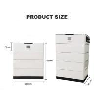 GCE Haute tension 409.6V 100A 40kw Blanc stockage solaire empilable 10kw 15kw 20kw 30kw Pour le système d'énergie domestique