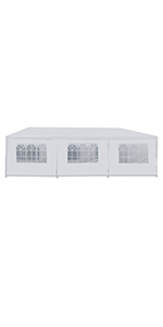 Outdoor Wedding Party Tent Camping Shelter Gazebo Canopy Removable Sidewalls Easy Set Gazebo BBQ Pavilion Canopy