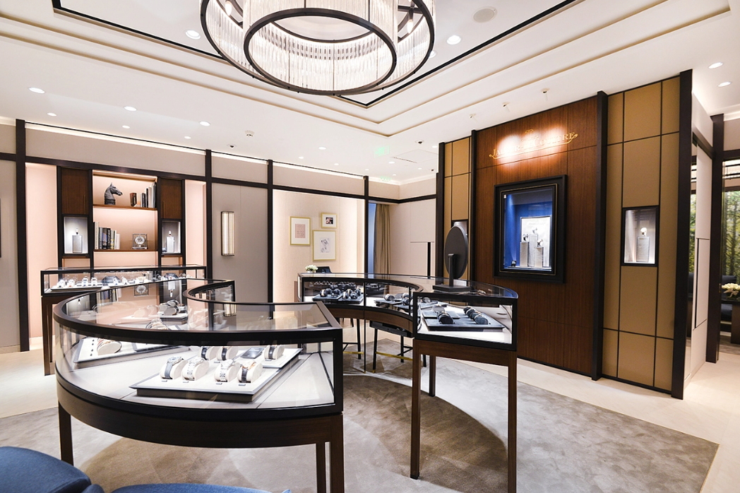 Luxury Jewelry Watch Showcase Display Retail Store Personalised Watch Display Cabinet