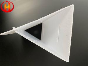 Impact Resistant Corflute Plant Guards White Eco Friendly PP Material