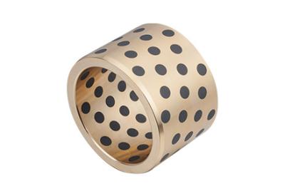 C86300 Manganese Bronze Sleeve Bushings , Self Lubricating Bush Mediate Load