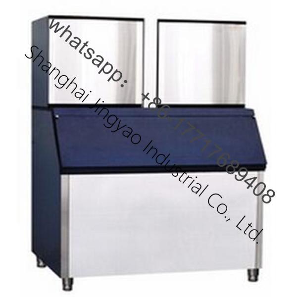 Cafeteria Equipment Cube Ice Making Machine for Juice Bar 750W and Ice Block Shape