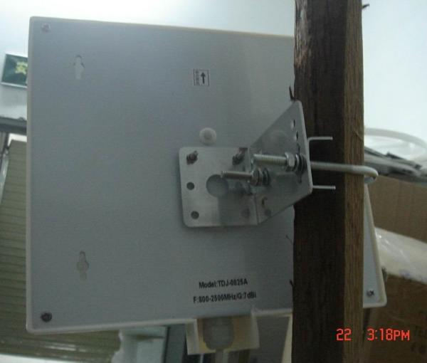 Antena exterior interna 9DBi de 800MHZ Whtie com antena N-fêmea