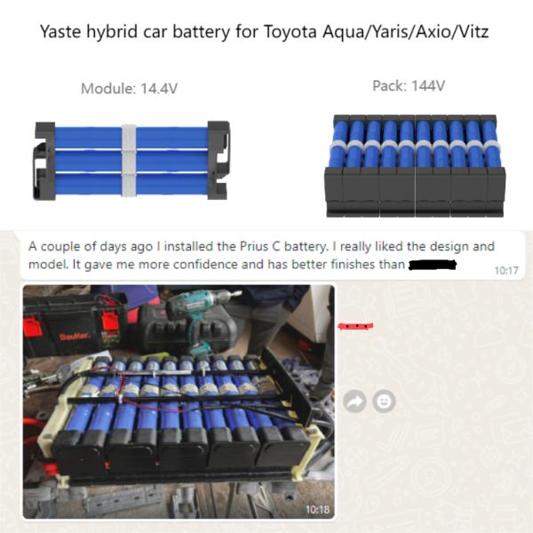 Yaris Hybrid Battery Ni-MH 144V 6.5AH Hybrid Car Battery Pack