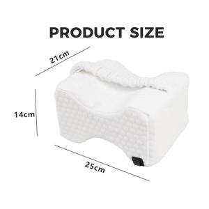 OEM Cushy Foam Knee Pillow Long Lasting Easy Maintenance Deep Sleeping