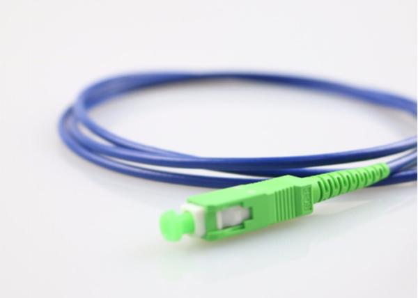 Simplex 3mm SC APC Armored Fiber Jumper ISO Certification