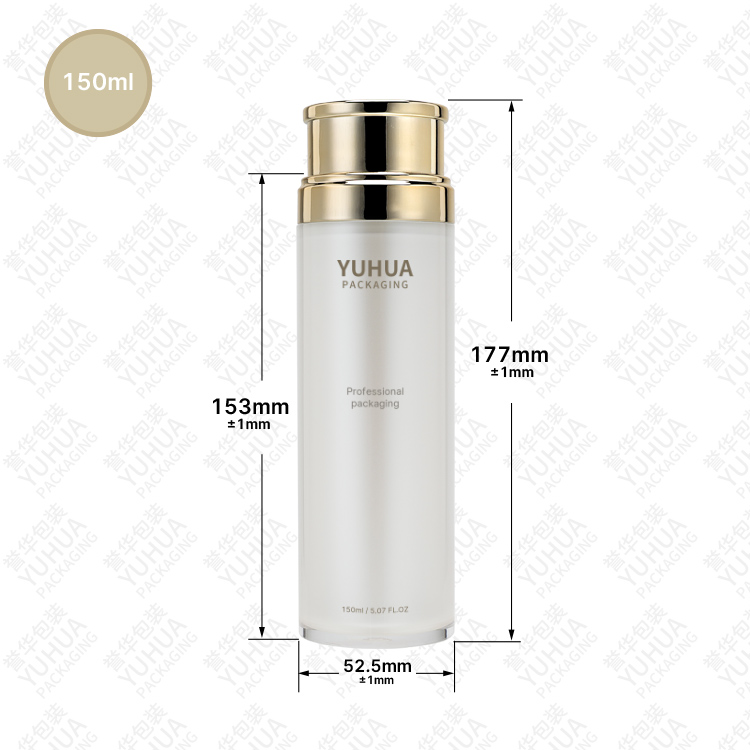 бутылка лосьона насоса набора 38g 35ml 150ml косметическая упаковывая акриловая устанавливает