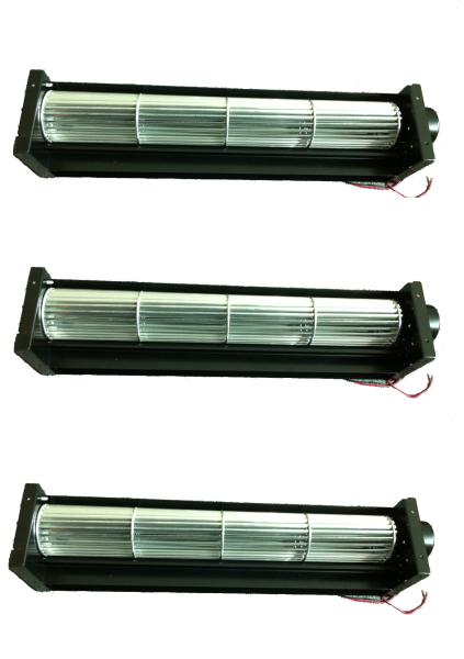 High Pressure Cross Flow Cooling Fan / DC 12V / 24V Tubular Fan 60mm 60mm x 360mm