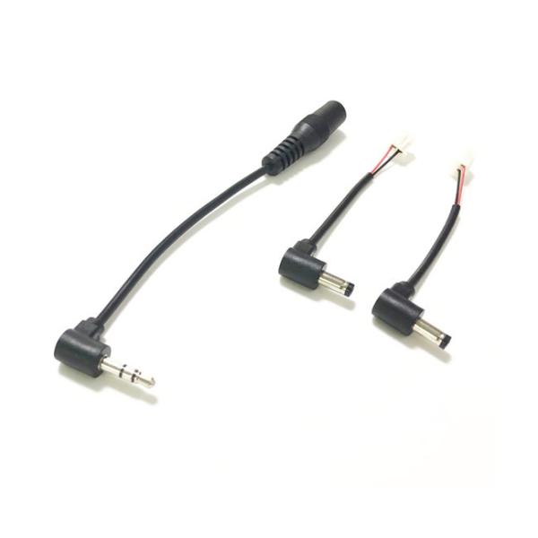 Tin Plated Copper DC Connector Cable Audio Video Molded Electronic Wiring Harness RoHS