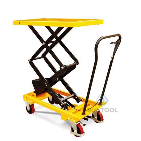Manual Double Scissor Lift Table Cart 1760lbs 36 X 20 48 X 24