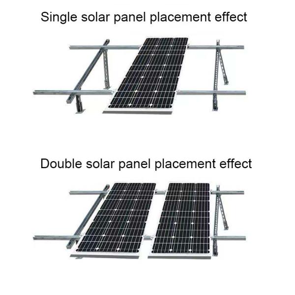 Solar Carport Bracket Hot Dipped Galvanized / C-Shaped Steel / U-Shaped Steel