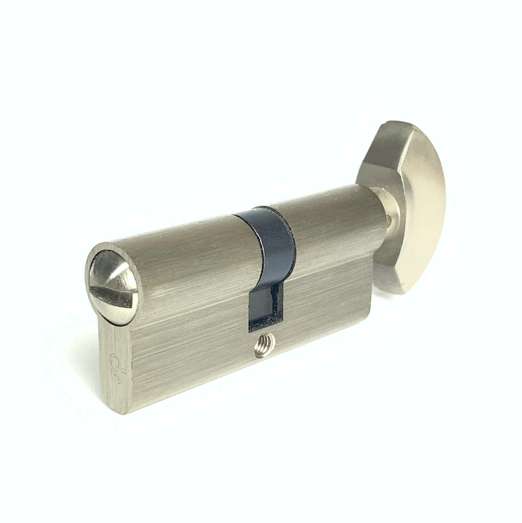 Brass Bathroom Door Lock Cylinder 70mm WC Cylinder SN CP SB AB MAB AC Finish