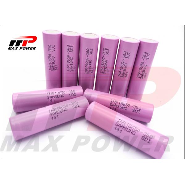 иона лития бренда 15A INR18650 30Q 3.7V 3000mAh батареи первоначального СЭМ перезаряжаемые для электрических инструментов с UL CB KC