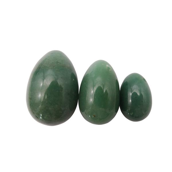 Women Health Green Aventurine Natural Jade Eggs for Pelvic Floor and Vaginal Tightening