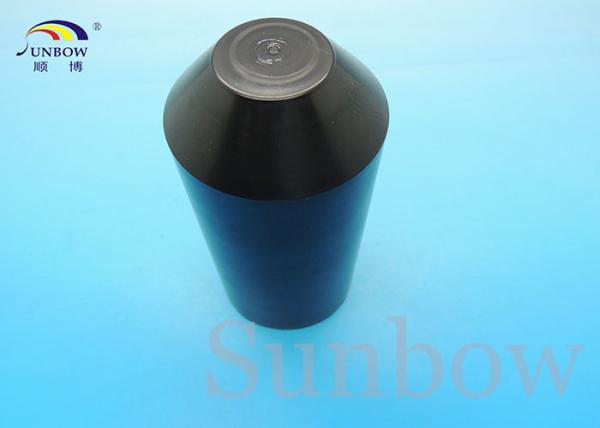 Adhesive Lined Hearshrink End Cap Cable Accessories Default Color Black