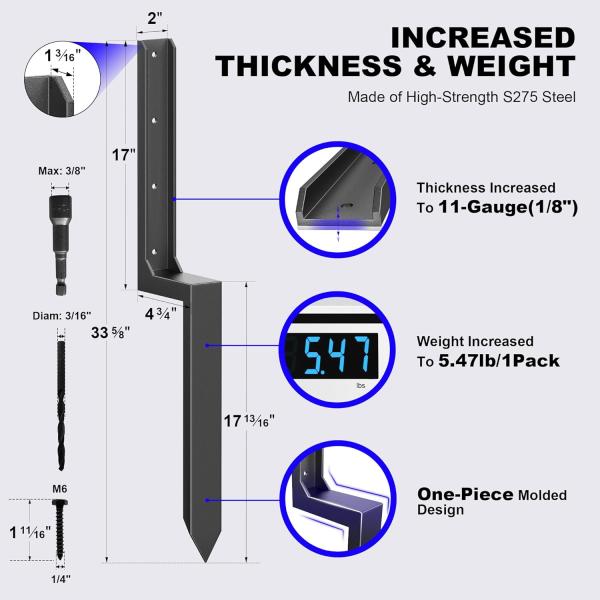 Набор по ремонту заграждений, стальные заграждения, заграждения для поддержки заграждений, стабилизаторы заграждений
