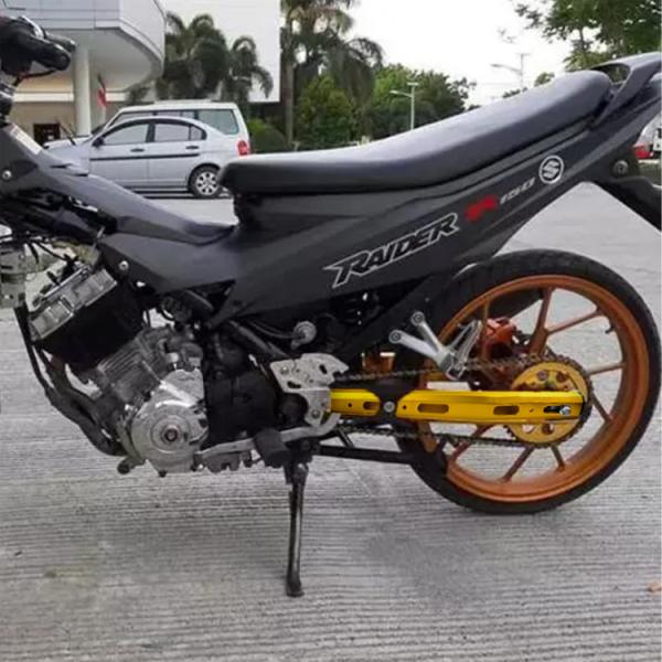 Customized Aluminum Alloy CNC Swing Arm for Suzuki Raider R 150 Modification Sample