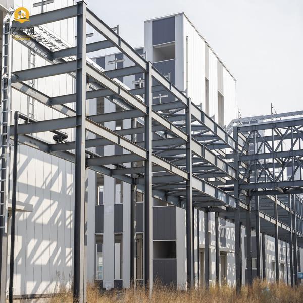 Prefab Steel Structure Building Construction Sustainable Modern Steel Frame Buildings